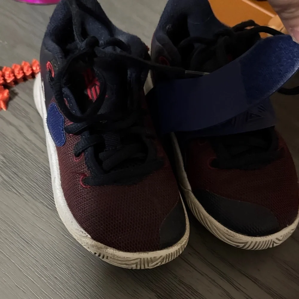 Kids' Nike Kyrie Basketball Red and Blue Sneakers 🏀